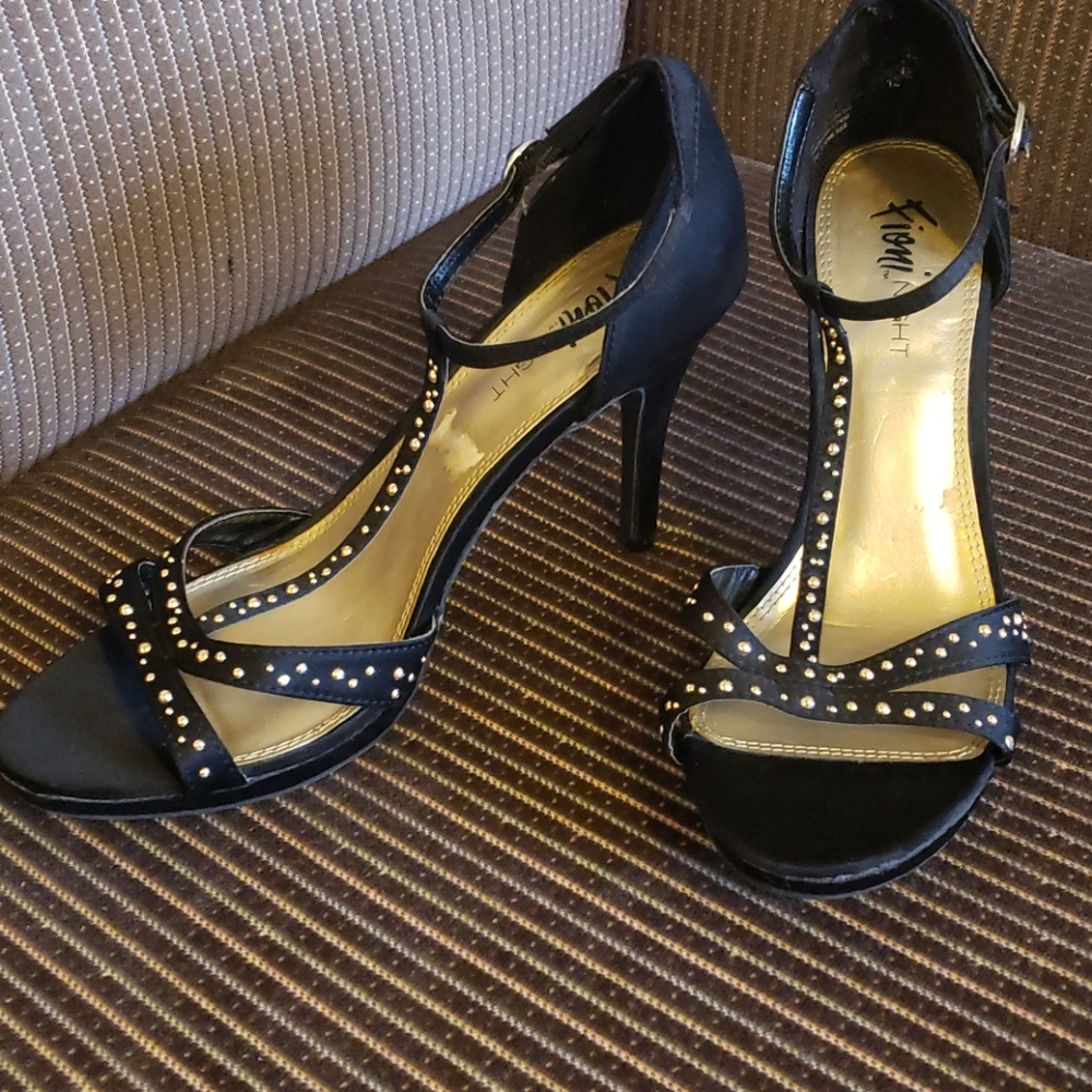 Black heels